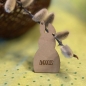 Preview: Personalisierter Osterhase aus Holz