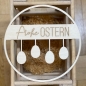 Preview: Türkranz Frohe Ostern mit Osterhase aus Holz